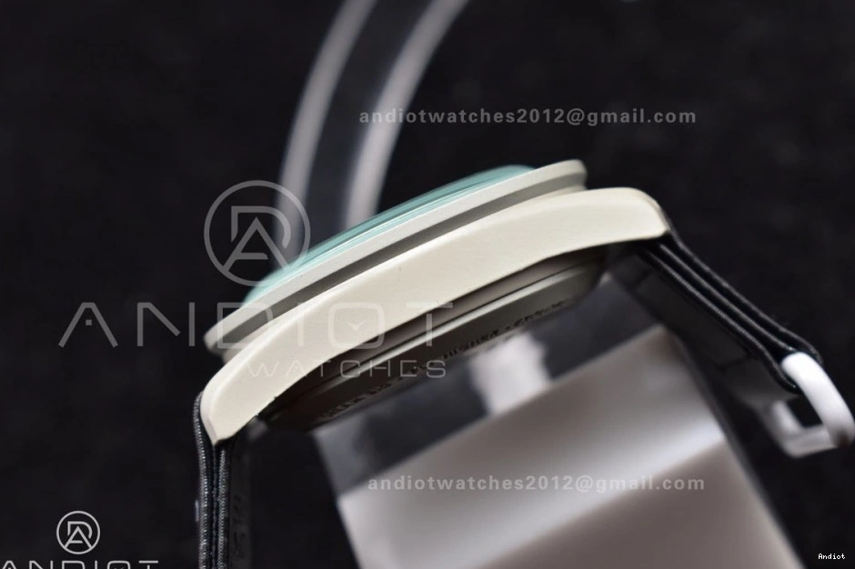 Bioceramic Strap Nylon Moon on Mission The Quartz Swatch Omega to Moonwatch x 0108